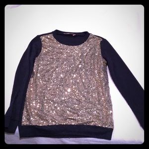 Boutique Sequin Sweater- Small
